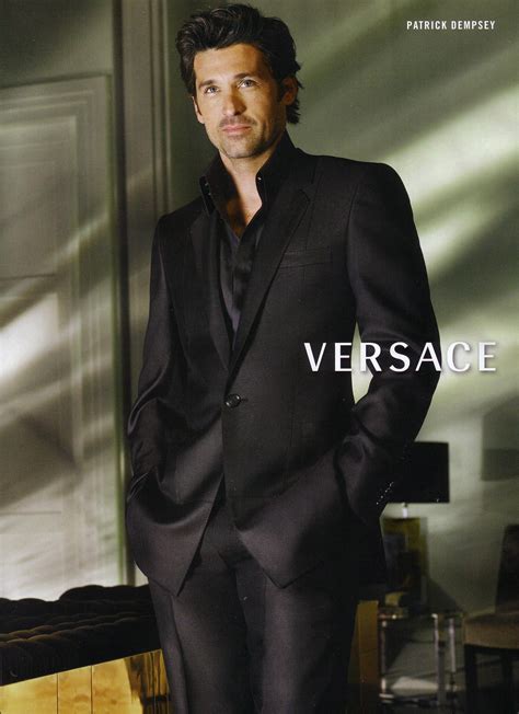 patrick dempsey versace|Patrick Dempsey mob boss.